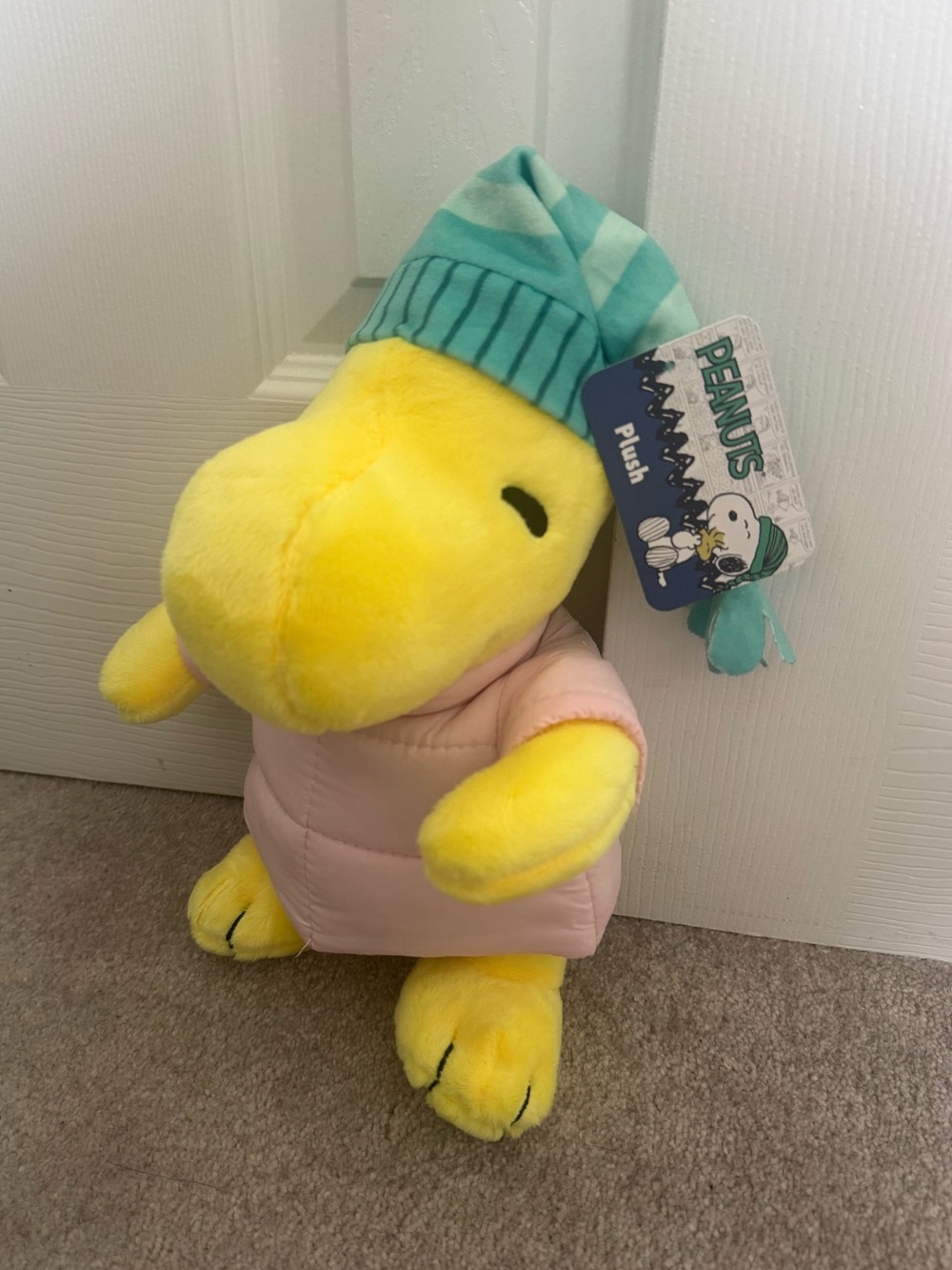 Puffer Peanuts Woodstock Plush Toy